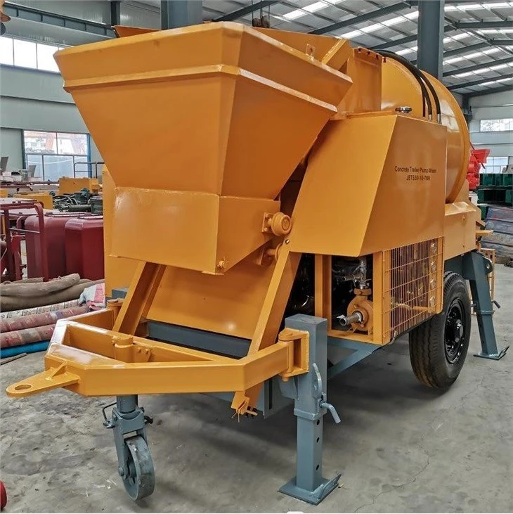 factory Diesel concrete mixer pump